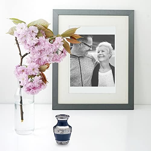 Adera Dreams Small Urns for Human Ashes - Navy Set of 1