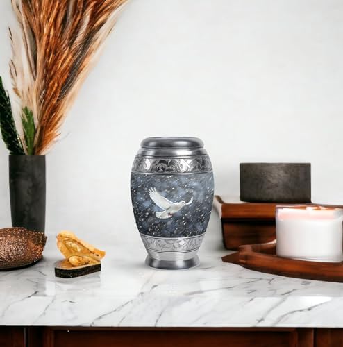 Dove in Heavy Rain 3 Inch Urn Set Of 4