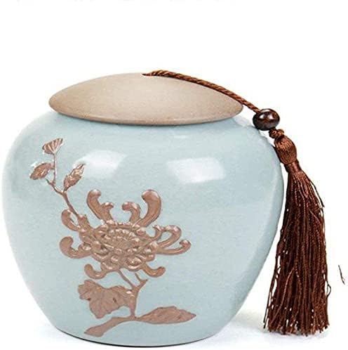 Cremation Urns for Adult and Pet Ashes Gray Small Decorative Sealed