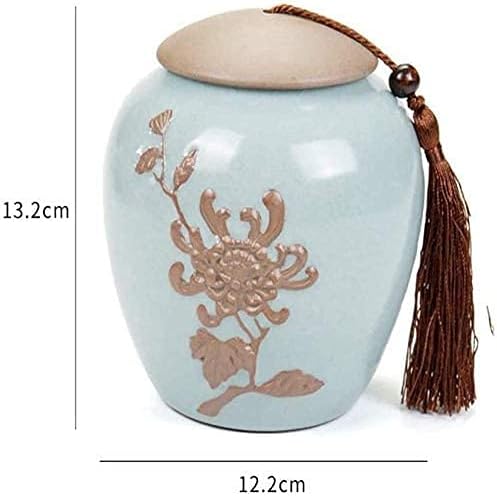 Cremation Urns for Adult and Pet Ashes Gray Small Decorative Sealed