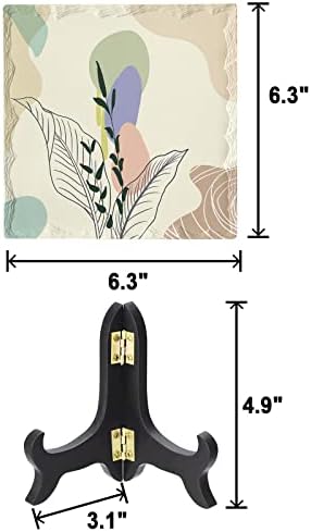 Modern Boho Desk Decor with Floral Design