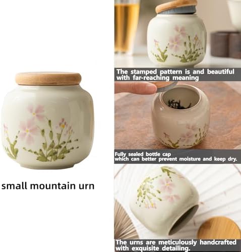 6 Piece Small Urn Set for Ashes Funeral Memorial Urns