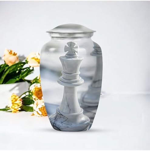 Abstract Urn For Human Ashes 10 Inch Cremation Urn