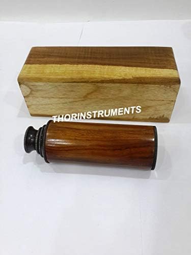 Vintage Nautical Telescope with Decorative Box