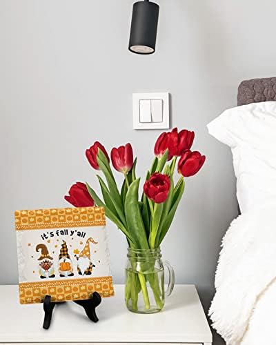 Thanksgiving Gnomes Desk Decor Sign Plaque