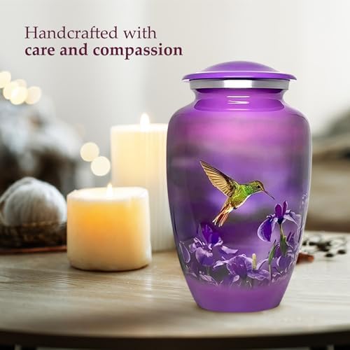 Trupoint Memorials Large Hummingbird Urn for Human Ashes