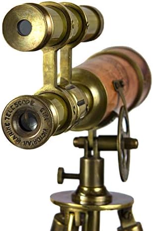 Brass Orange Antique Finish Telescope Stand