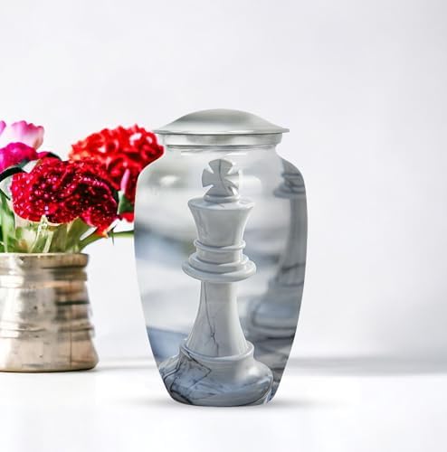 Abstract Urn For Human Ashes 10 Inch Cremation Urn