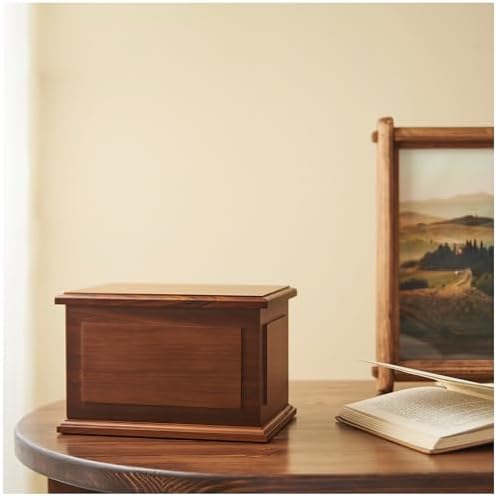 Aspen Studio Walnut Wooden Urn for Cremation Ashes
