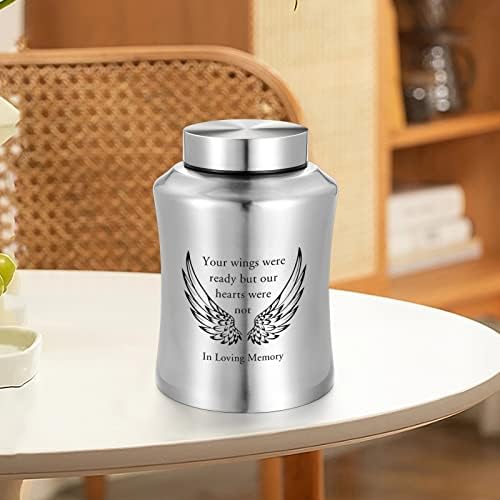 Stainless Steel Cremation Urn for Human Ashes