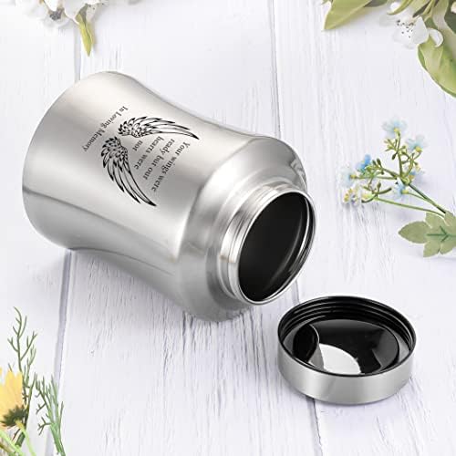Stainless Steel Cremation Urn for Human Ashes