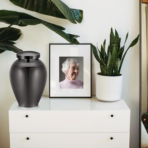 Constantlife Cremation Urn Stainless Steel Memorial Decorative Urn for Human or Pet Ashes