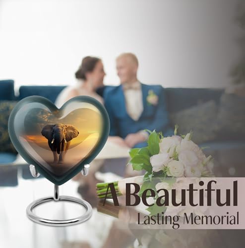 8-Inch Decorative Cremation Urn for Human Ashes