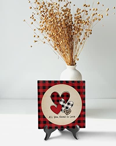 LEOSUCRE Desk Decor with Wooden Stand Plaque 1