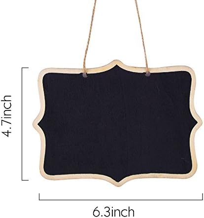 AUSTOR 14 Pcs Mini Chalkboards for Kitchen and Home Decor