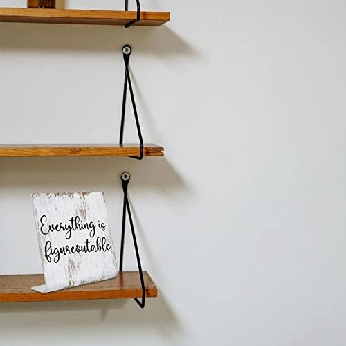 Everything is Figureoutable Sign Inspirational Decor