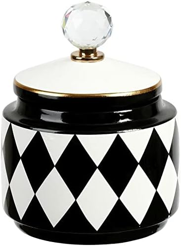 Mark Roberts Spring 2022 Harlequin Urn with Lid 8-Inch