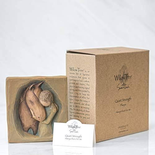 Willow Tree Quiet Strength Wall Plaque