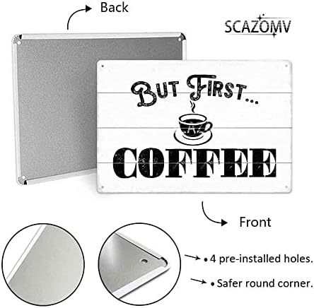 But First Coffee Sign Decor for Kitchen