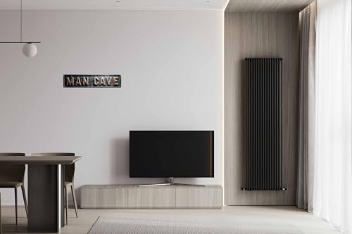 Vintage Tin Man Cave Sign Retro Metal Wall Decor 4x16 Inch