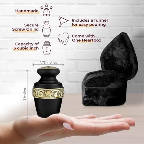 Trupoint Memorials Small Urns for Human Ashes Keepsake