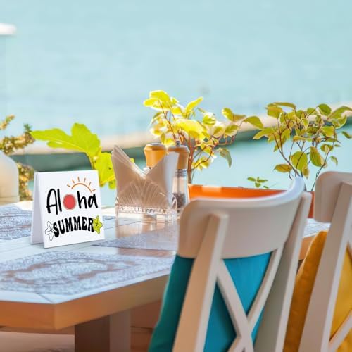 Aloha Summer Decorative Plaque for Home and RV