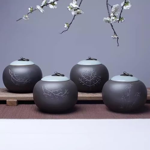 Handcrafted Ceramic Cremation Urn - Mini Keepsake for Human and Pet Ashes