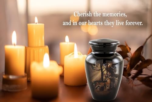 Deer Keepsake Urn for Human Ashes