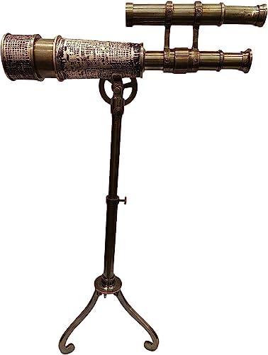 Nautical Designer Full Brass Telescope Home Decor Antiques