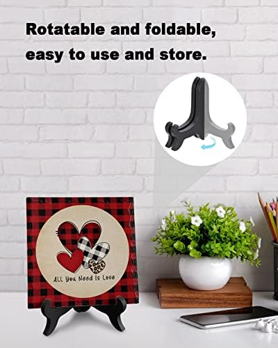 LEOSUCRE Desk Decor with Wooden Stand Plaque 1