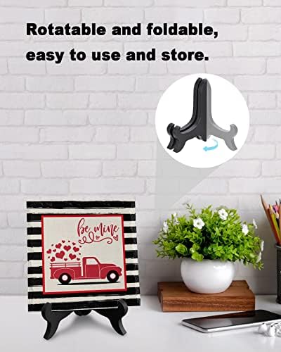 Red Love Truck Be-Mine Desk Decor Sign