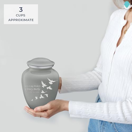 GetUrns Personalized Dove Cremation Urn for Human Ashes 44 lbs