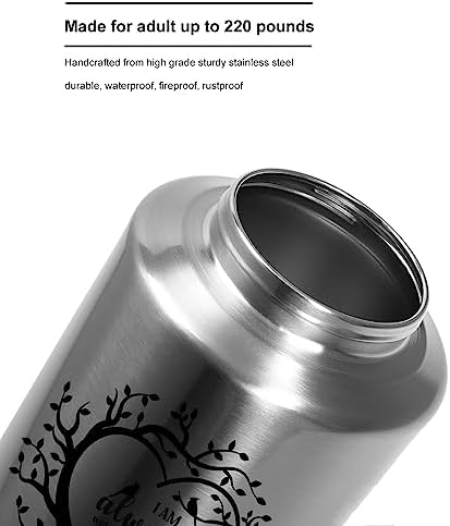 Cremation Urns for Adult Human Ashes - Decorative Memorial Urn for Dad Mom