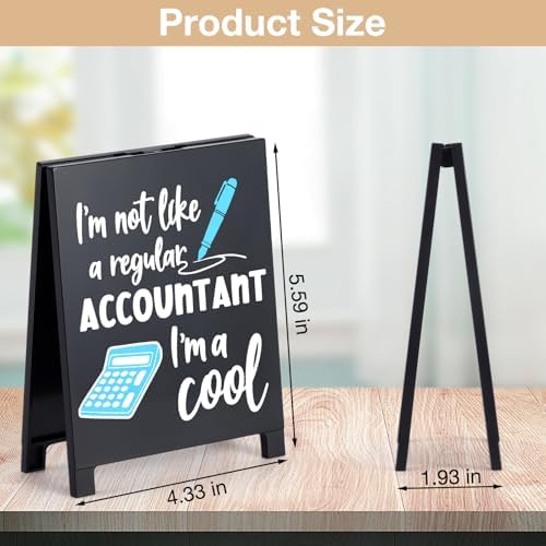 Funny Accountant Desk Decor Sign Im Not Like A Regular Accountant Im A Cool