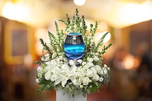 Aurora Borealis Cremation Urn for Ashes