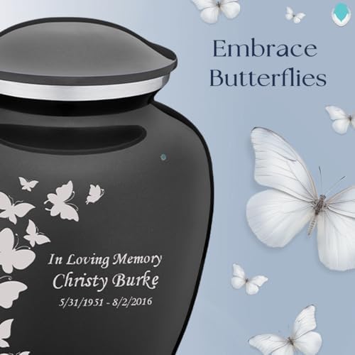 GetUrns Custom Butterfly Cremation Urn 200 lbs