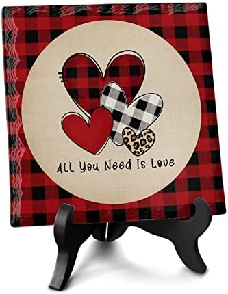 LEOSUCRE Desk Decor with Wooden Stand Plaque 1