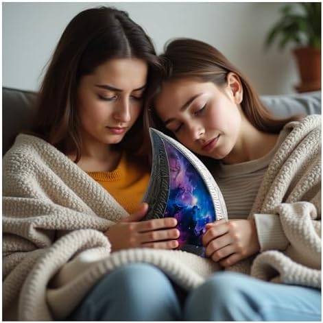 Teardrop Cremation Urn Set of 5 with Blue Purple Decorative Urns