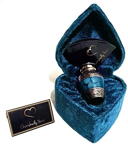 Small Keepsake Cremation Urn with Velvet Heart Case and Funnel