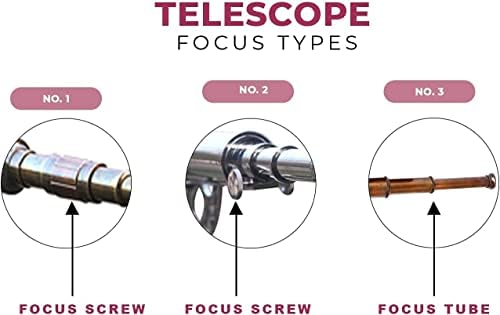 Nautical Brass Telescope with Wooden Tripod Stand