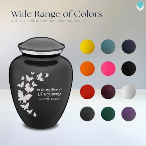 GetUrns Custom Butterfly Cremation Urn 200 lbs