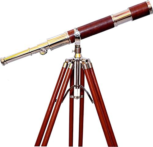 Royal Single Barrel Telescope with Nickel Finish