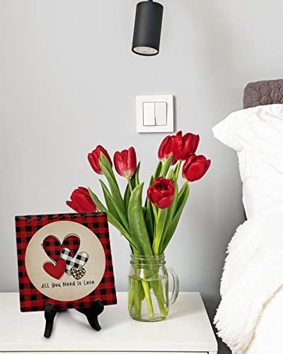 LEOSUCRE Desk Decor with Wooden Stand Plaque 1