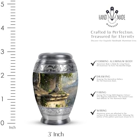 Subsh Beautiful Dove Decorative Urn Set of 4