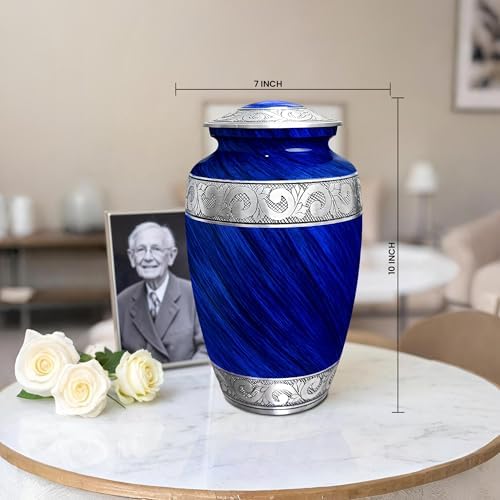 Set of 6 Decorative Urns for Human Ashes