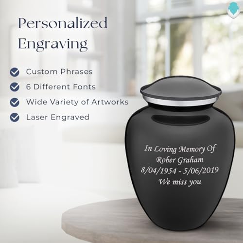 GetUrns Personalized Cremation Urn for Human Ashes 200 lbs