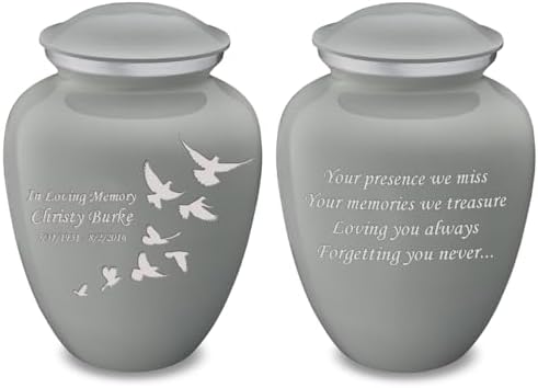 GetUrns Personalized Dove Cremation Urn for Human Ashes 44 lbs