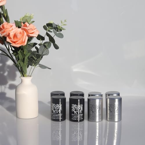 Set of 8 Mini Cremation Urns with Tree of Life Design