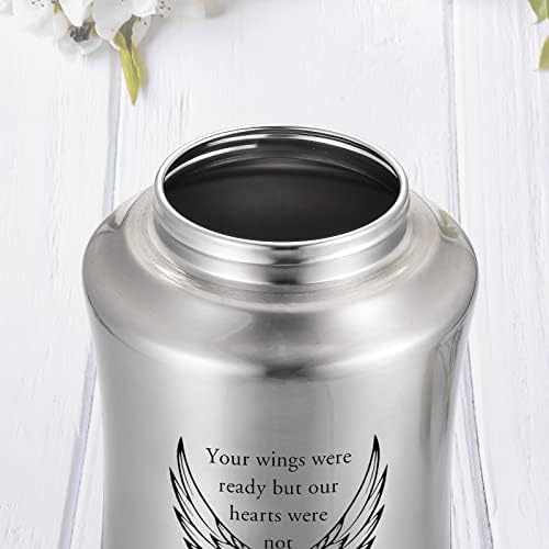 Stainless Steel Cremation Urn for Human Ashes