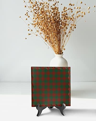 Wooden Stand Decorative Christmas Plaque for Desk Office Home